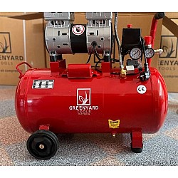 Compresor de aer, pe baza de ulei, silentios, Greenyard 50l / 750W / 1CP - JN750