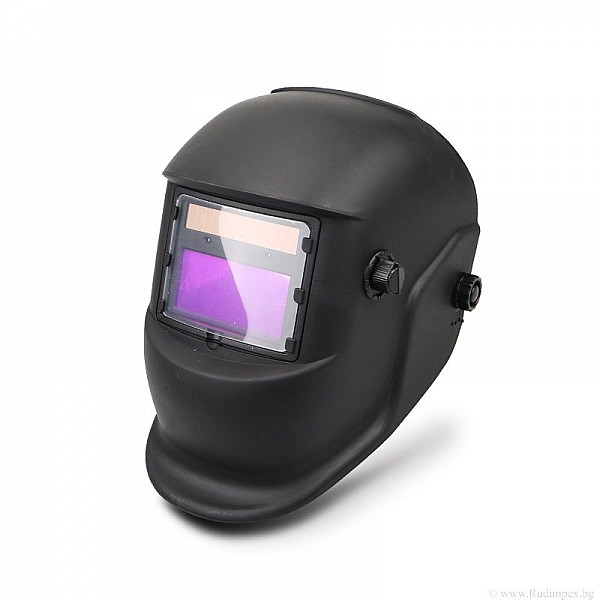 Mască de sudură solară - Automată - Negru - reglare atenuare 9-13