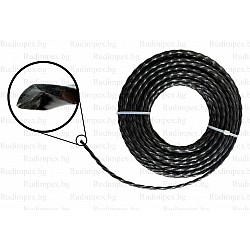 Cablu de rezervă - cadou pentru tuns iarba Greenyard Tools - rotund de 2,4 mm - 15 metri