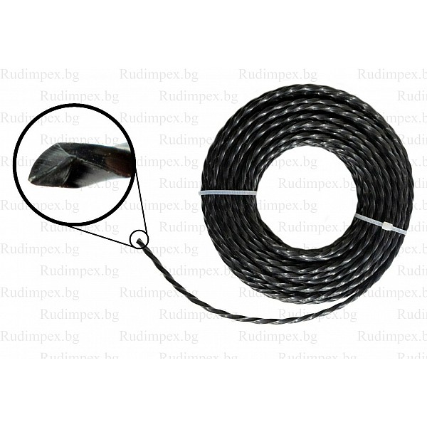 Cablu de rezervă - cadou pentru tuns iarba Greenyard Tools - rotund de 2,4 mm - 15 metri