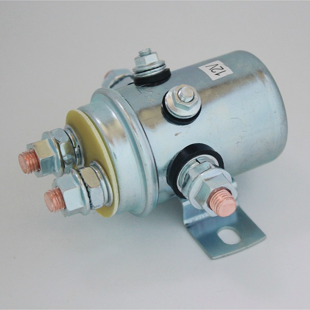 Contact - solenoid - comutator pentru troliu și cărucior de golf 250A 12V ATV UTV 4X4 - pentru încărcare continuă Contact - solenoid - comutator pentru troliu și cărucior de golf 250A 12V ATV UTV 4X4 - pentru încărcare continuă