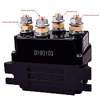 Contactor / solenoid pentru troliu 450A 12V pentru modele 9000-13500 lb
